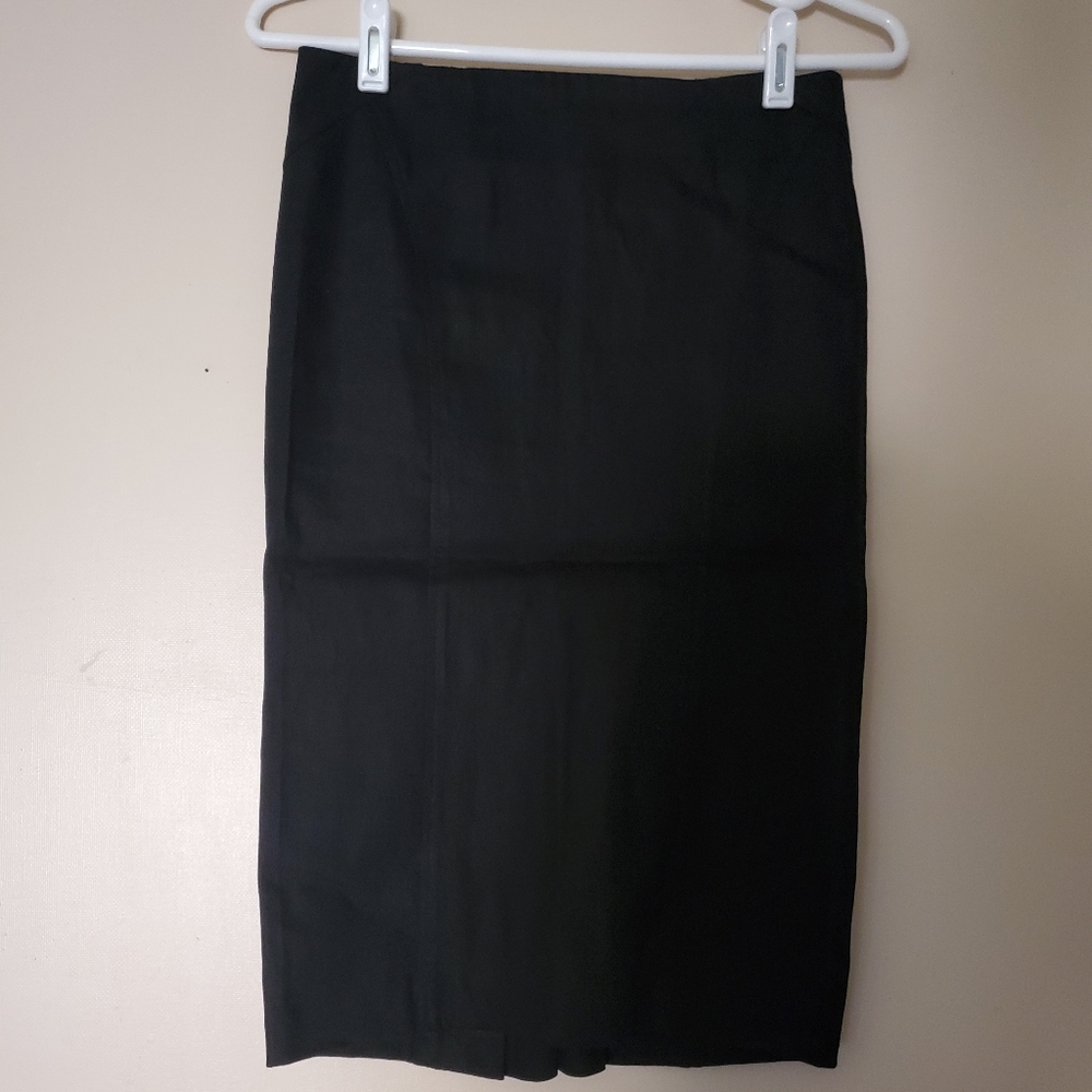 New Bebe Black Pencil Skirt Sz. 0